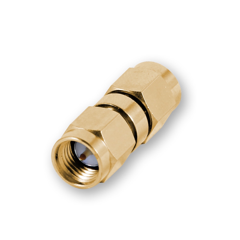 sma-male-adapter Adapterstecker SMA Stecker-Stecker Verbinder, vergoldet