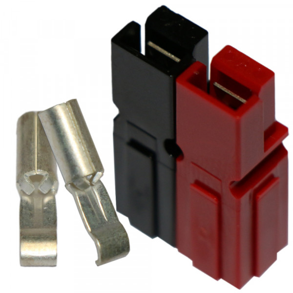 Anderson PowerPole® Set PP30 rt/sw 30A — 4-teilig (original)