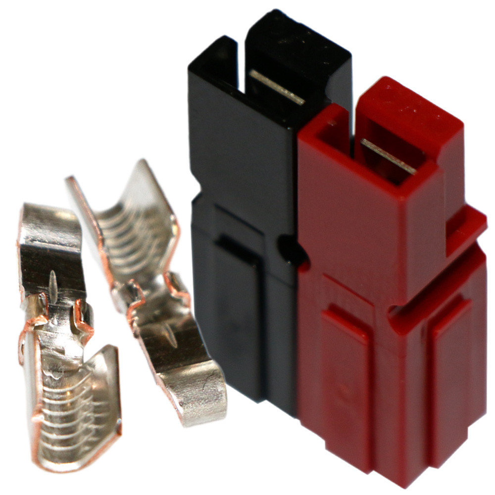 Anderson PowerPole® Set PP45 45A rot/schwarz — 4-teilig (original)