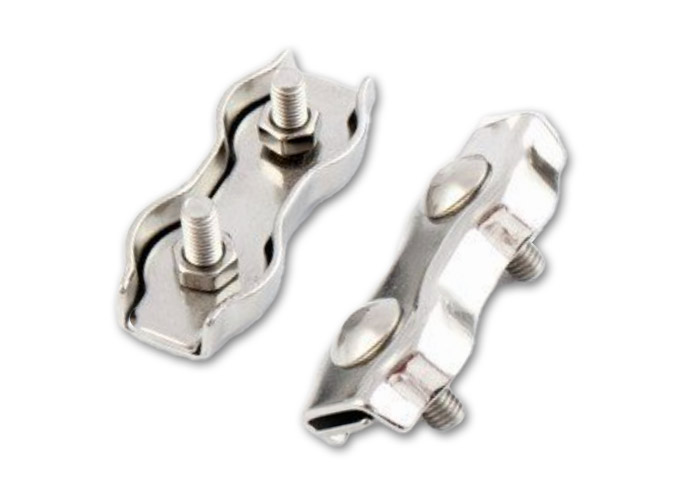duplex_dratseilklemme Duplex Drahtseilklemmen Edelstahl 4mm