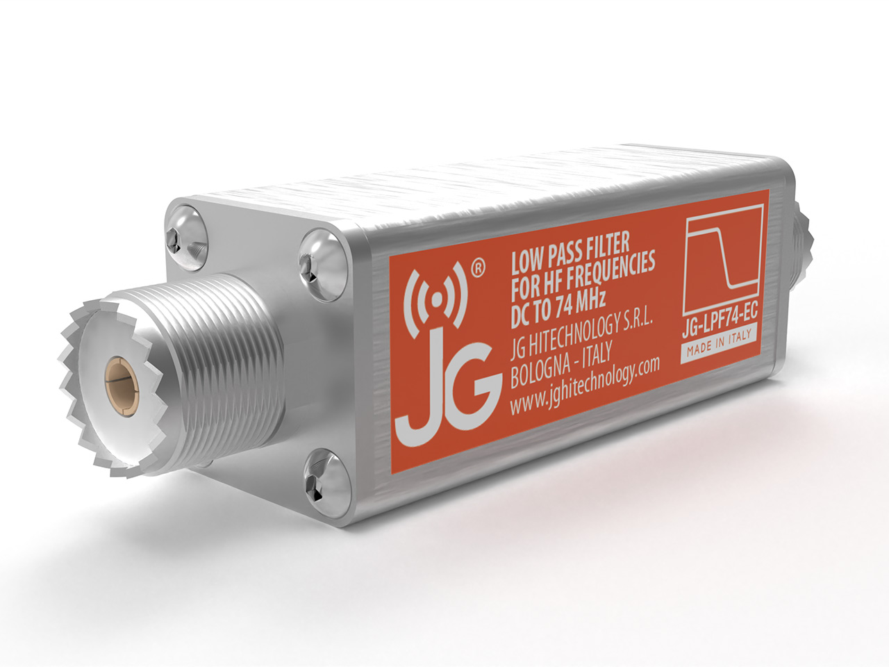 JG-LPF74-EC JG-LPF74 TRX Tiefpassfilter 120Watt (neues Modell 2022) ideal für den IC7300