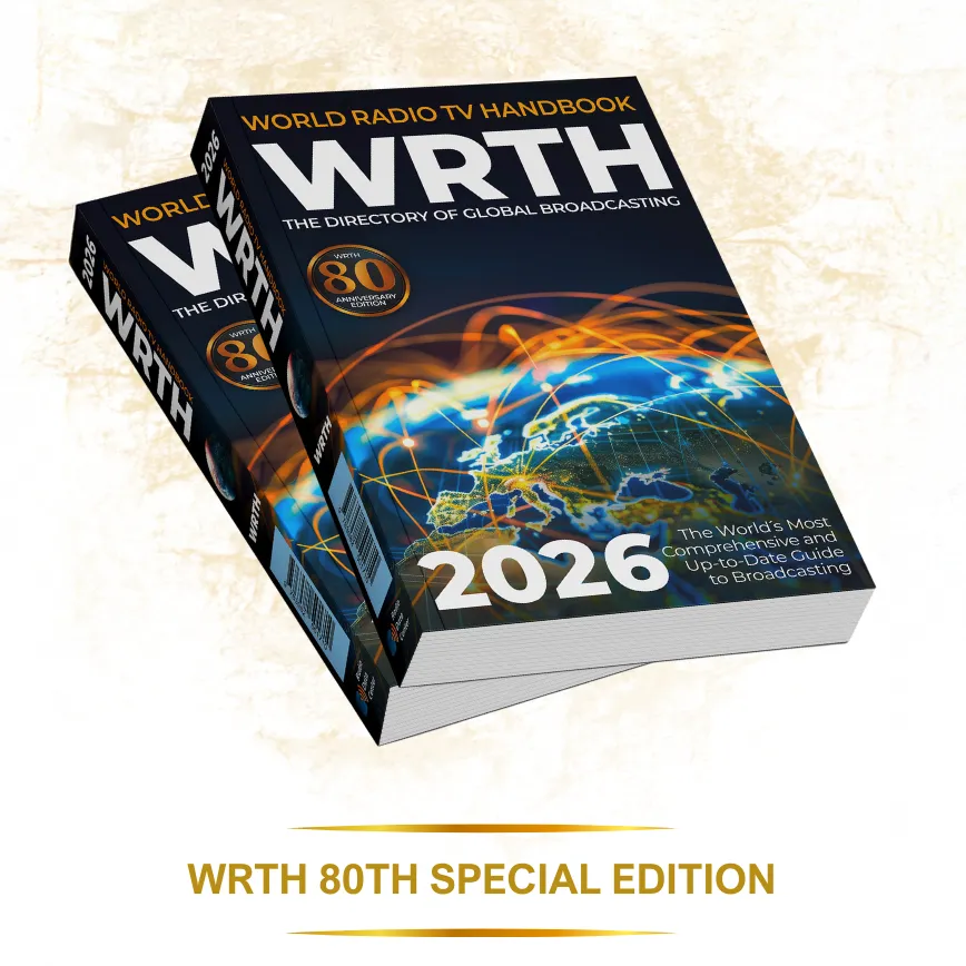WRTH 2026 - WORLD RADIO TV HANDBOOK - 80. Jubiläumsausgabe