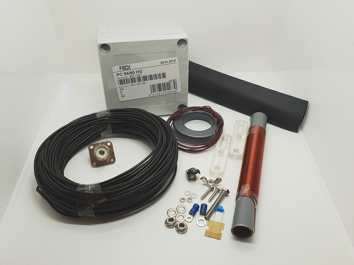 endfed_multiband_300wj9h9hqEmpt5GB End Fed Multiband Antenne DIY-Bausatz für 10-12-15-17-20-(30*)-40-80-160 450Watt