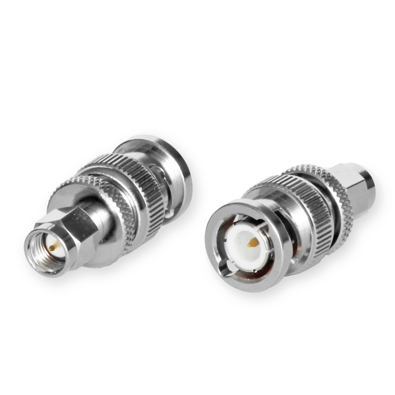 sma_st-bnc_st SMA-Stecker auf BNC-Stecker Adapter mit PTFE Isolierung