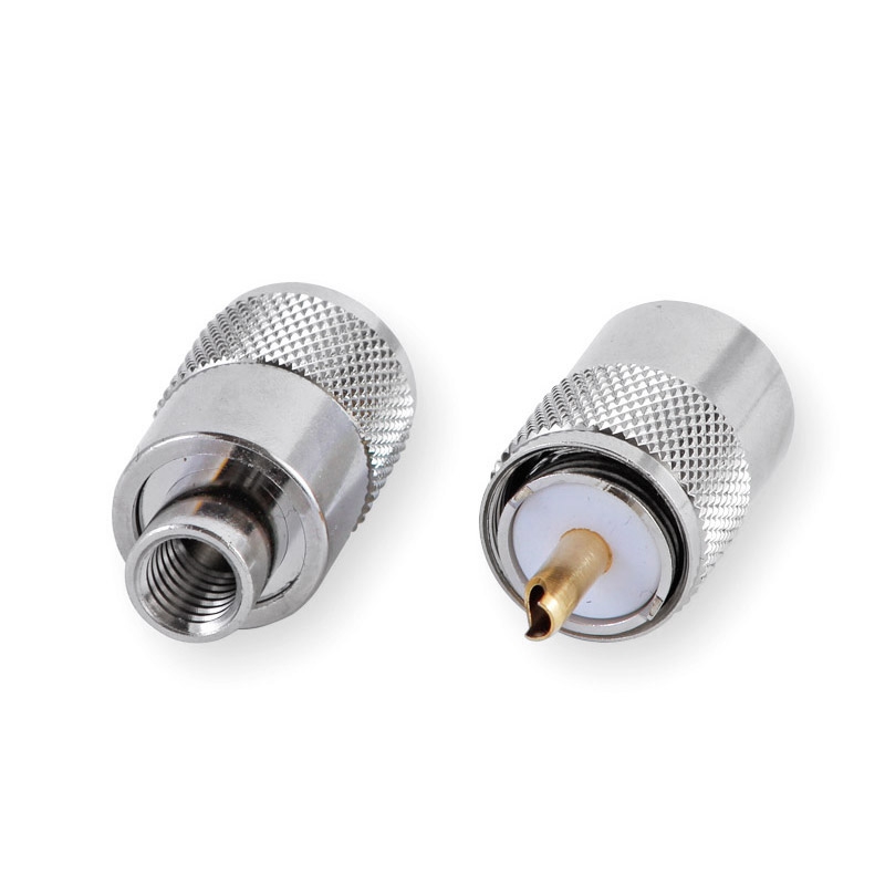 UHF_PL259_7_Twist UHF PL-259 Stecker 5-6 mm Twist