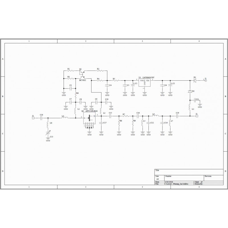 Preamplifier/Vorverstärker 144MHz EME-Contest-DX-SAT