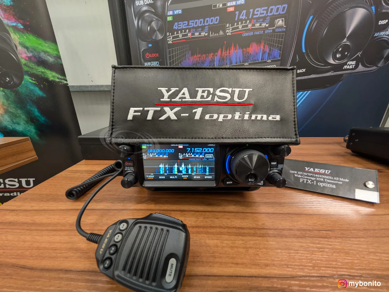 DX-Cover für Ihren Yaesu FTX-1 Optima