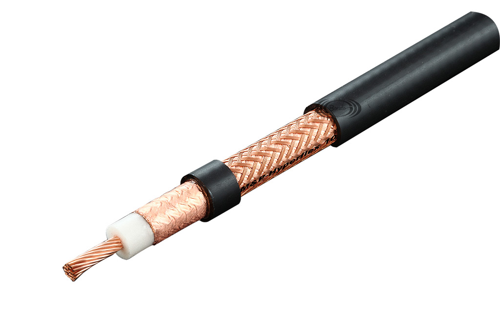HyperFlex 10 - 10,3mm Low-Loss Koaxialkabel von Messi and Paoloni HyperFlex 10 - 10,3mm Low-Loss Koaxialkabel von Messi and Paoloni