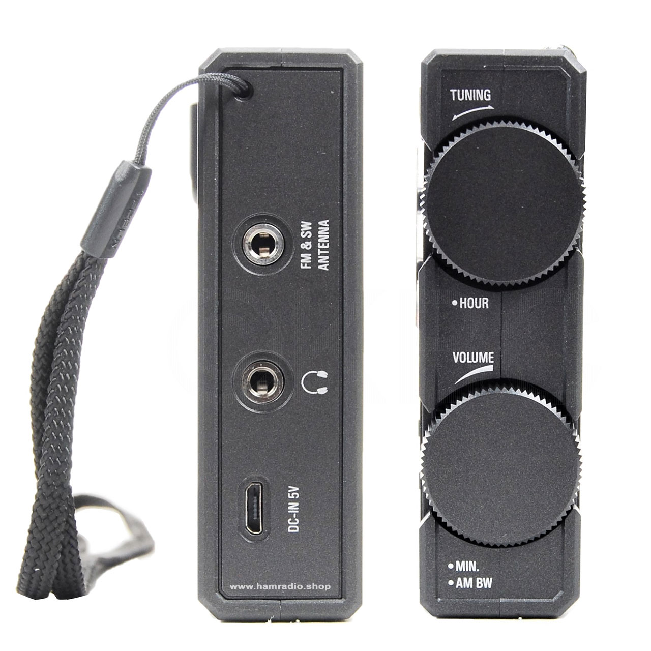 tecsun_pl-330_seite Tecsun PL-330 Weltempfänger Seitenansicht