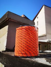 PES50orange Hamrope PES 4 Abspannseil in leuchtorange - 50m