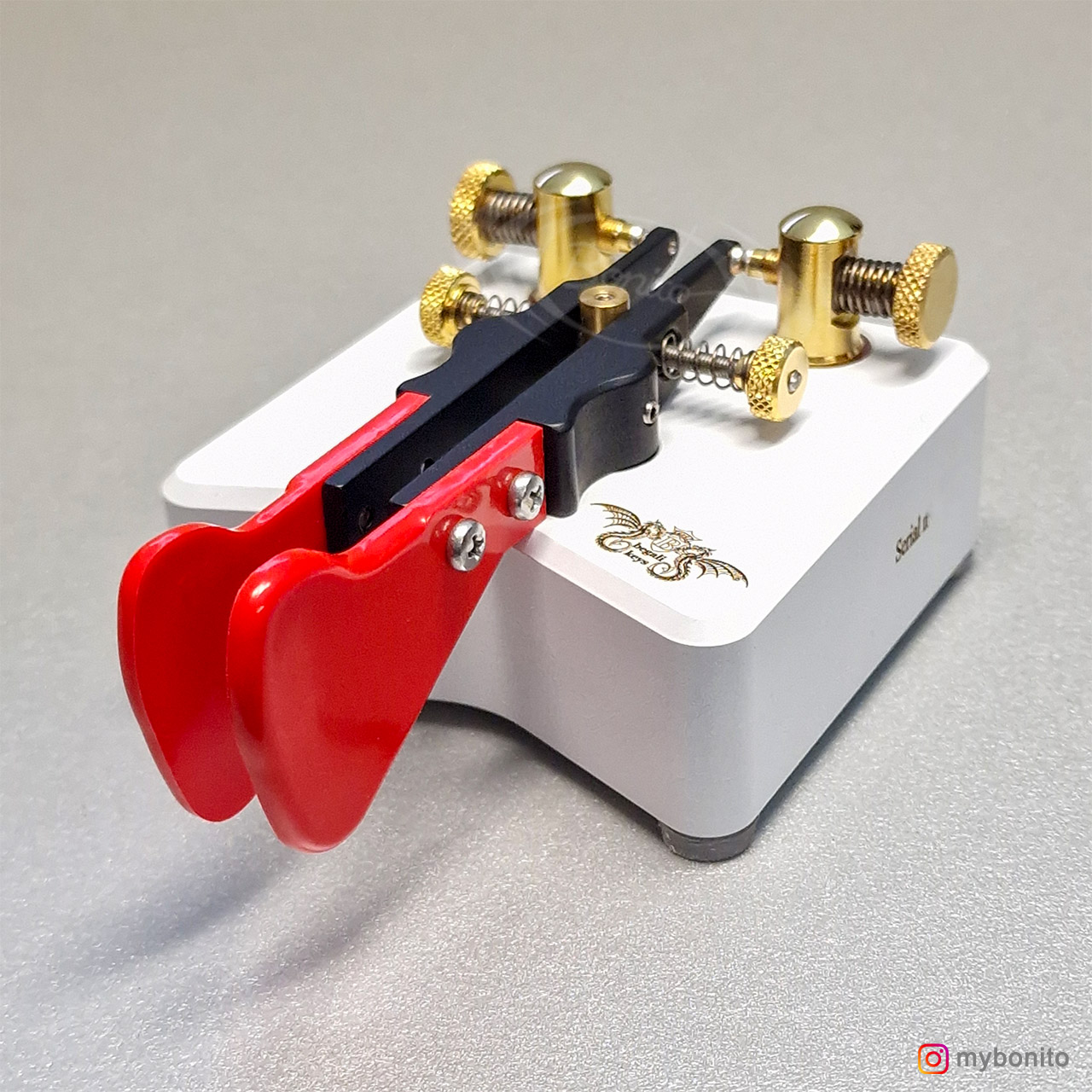 begali_simplex_weiss_1280_rchts Begali Simplex Pro Morsetaste exklusiv in weiß