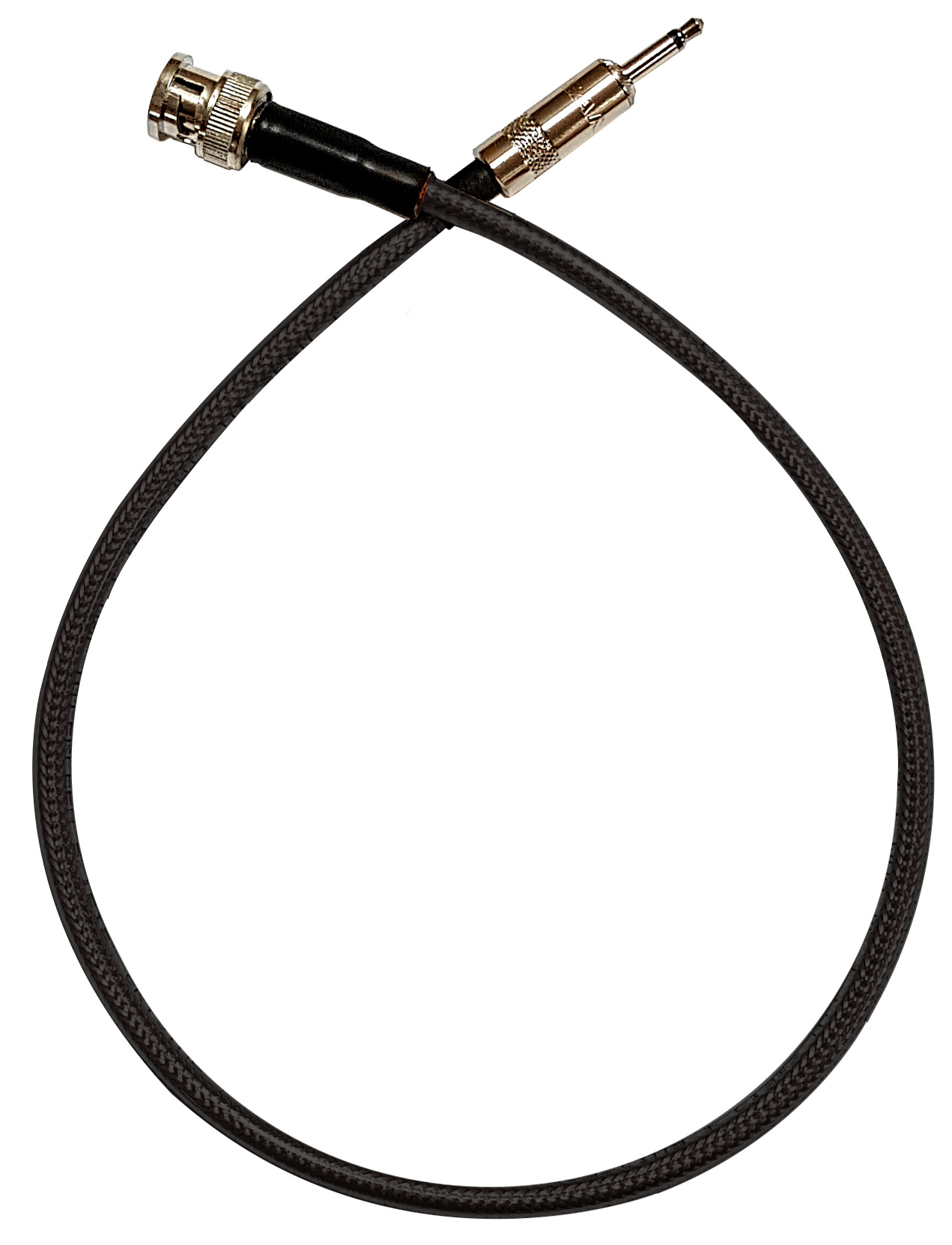 bnc_klinke_crystal_black Adapterkabel BNC auf 3,5mm Klinkenstecker H155