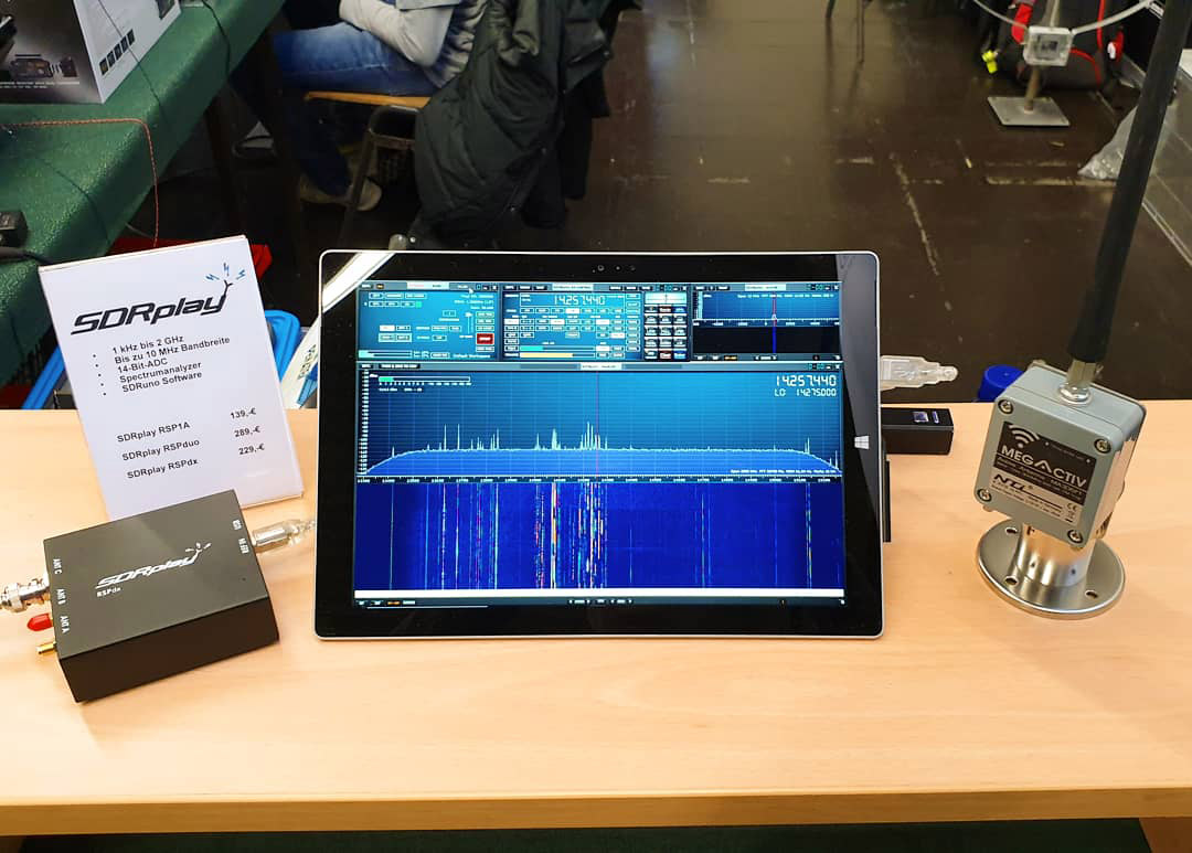 sdrplay_rspdx_messe SDRplay RSPdx auf der Messe