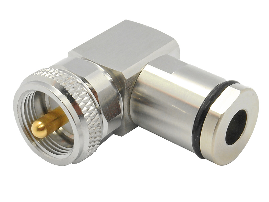 UHF / PL Winkelstecker für 7mm