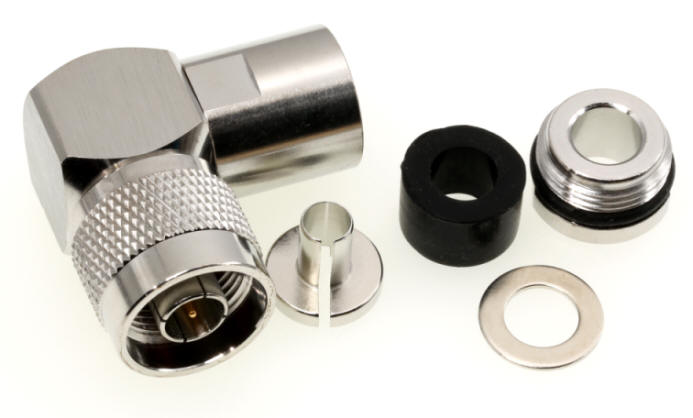 UG594-7-1-15 N-Winkelstecker 7mm - UG 594 - 7 TA