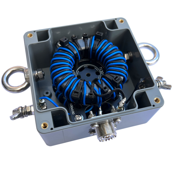 1-4-BalUn 1:4 BalUn 600-Watt-Bausatz 1,8 - 30 MHz
