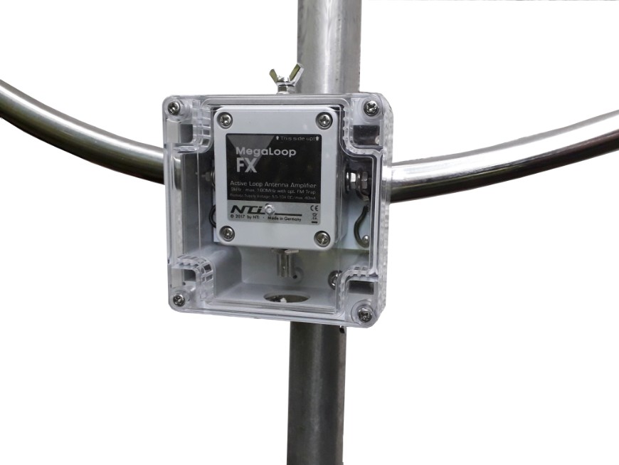 ML-SLR-Teilansicht 90cm Edelstahl-Ringstrahler für MegaLoop