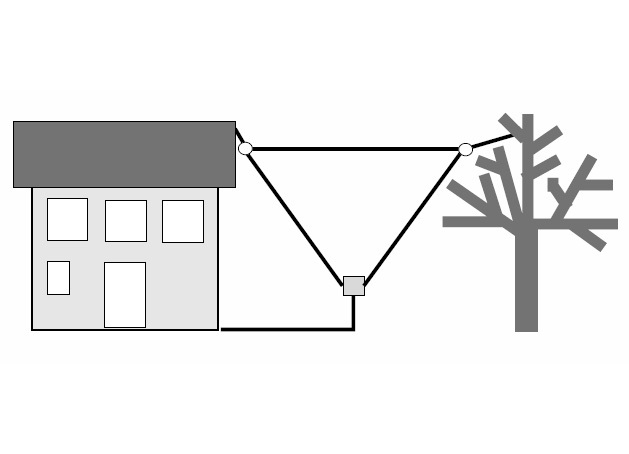 Paloran 200 passive Loopantenne Zeichnung