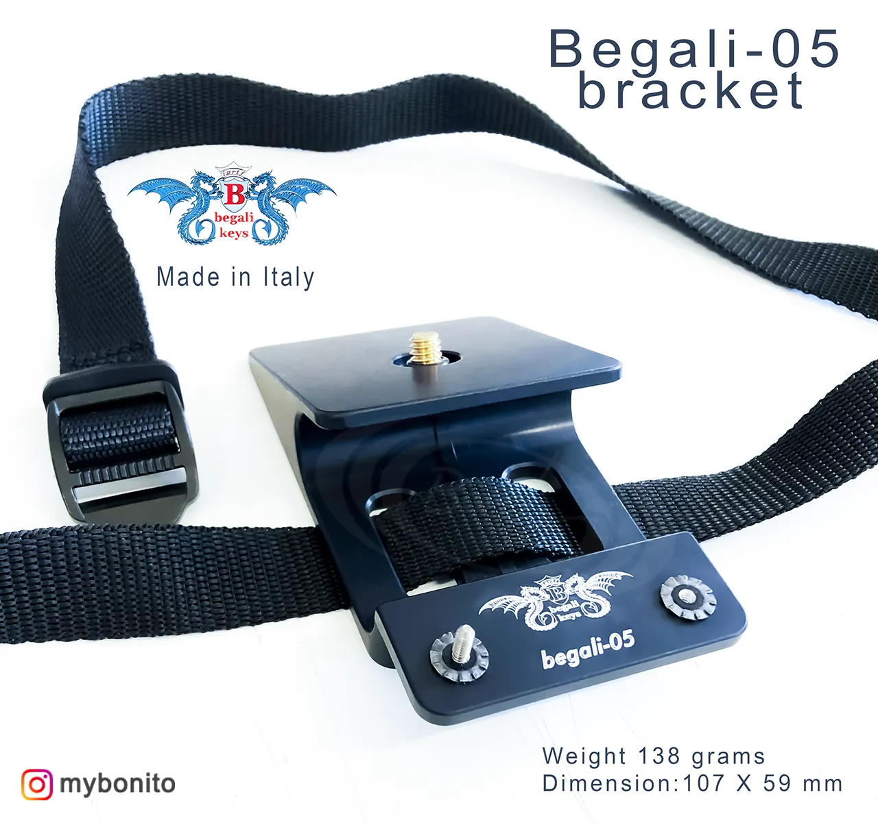 Begali Adventure IC-705 Bracket Begali Adventure IC-705 Bracket