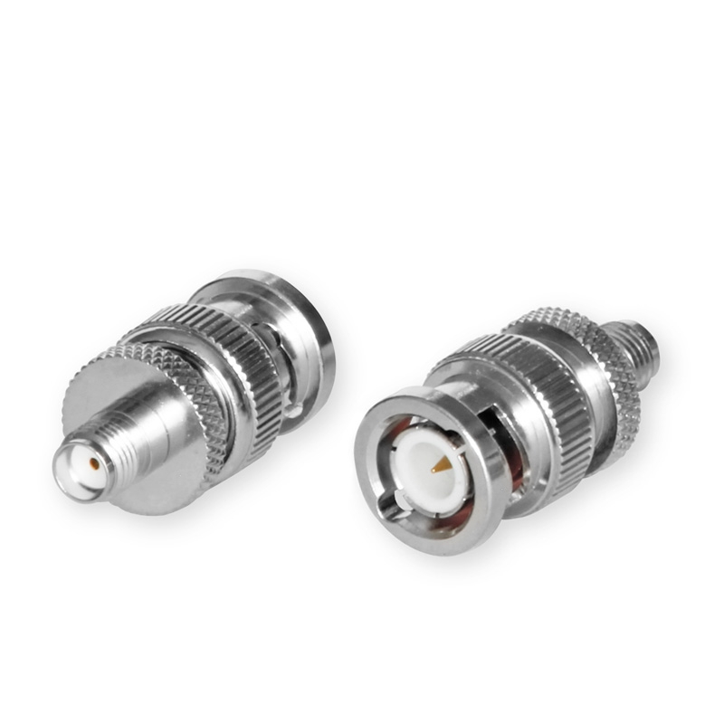 sma_bu-bnc_st SMA-Adapter SMA-Buchse auf BNC-Stecker Adapter mit PTFE Isolierung