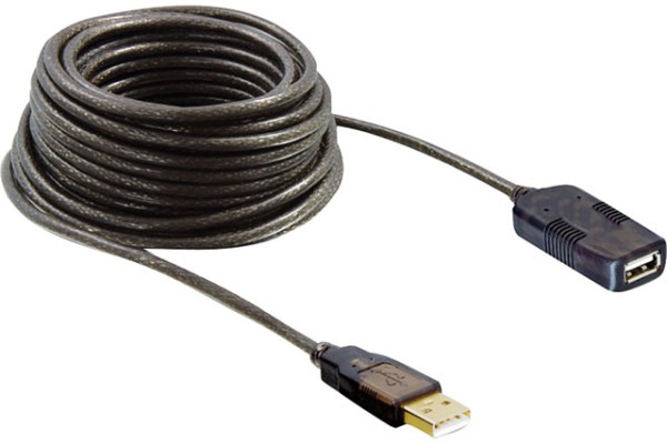USB Verlängerung zur Verlängerung der USB Schnittstelle um 5 oder 10 m. 